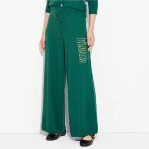 Wicked Paul Tazewell for Target Graphic Green Fleece Pants Lounge Wide Leg L